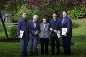 Edgar and Hana Krasa with their family. Photo credit: Michael J. Lutch